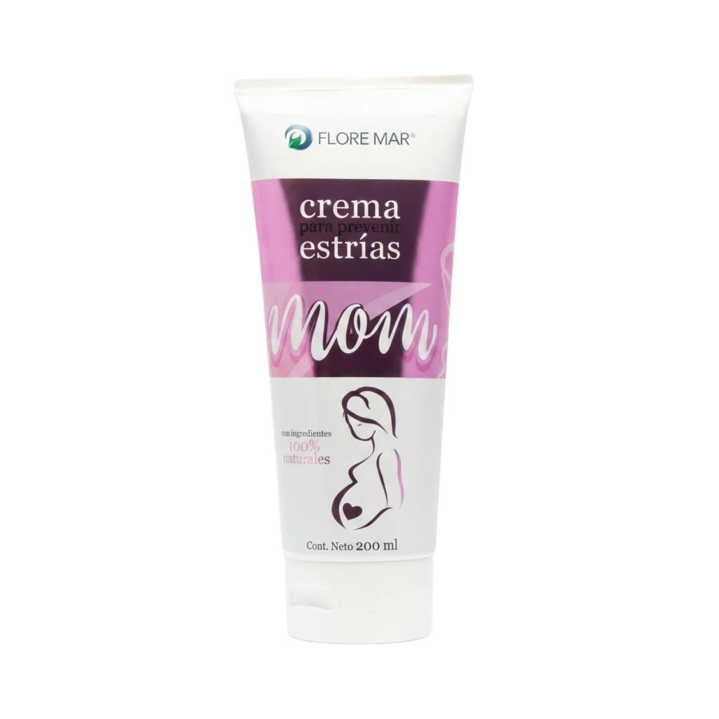Crema para Prevenir Estrías Mom — 100% Natural — 250 ml