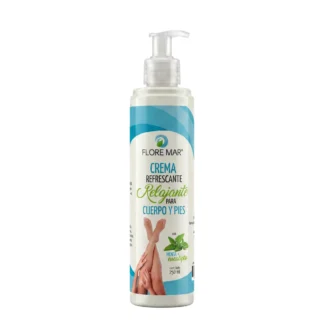 Crema Relajante para Pies y Cuerpo con Menta — 250 ml