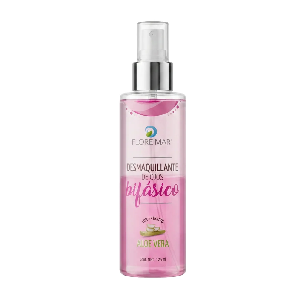 Desmaquillante de Ojos Bifásico | Aloe Vera y Aminoácidos — 125 ml
