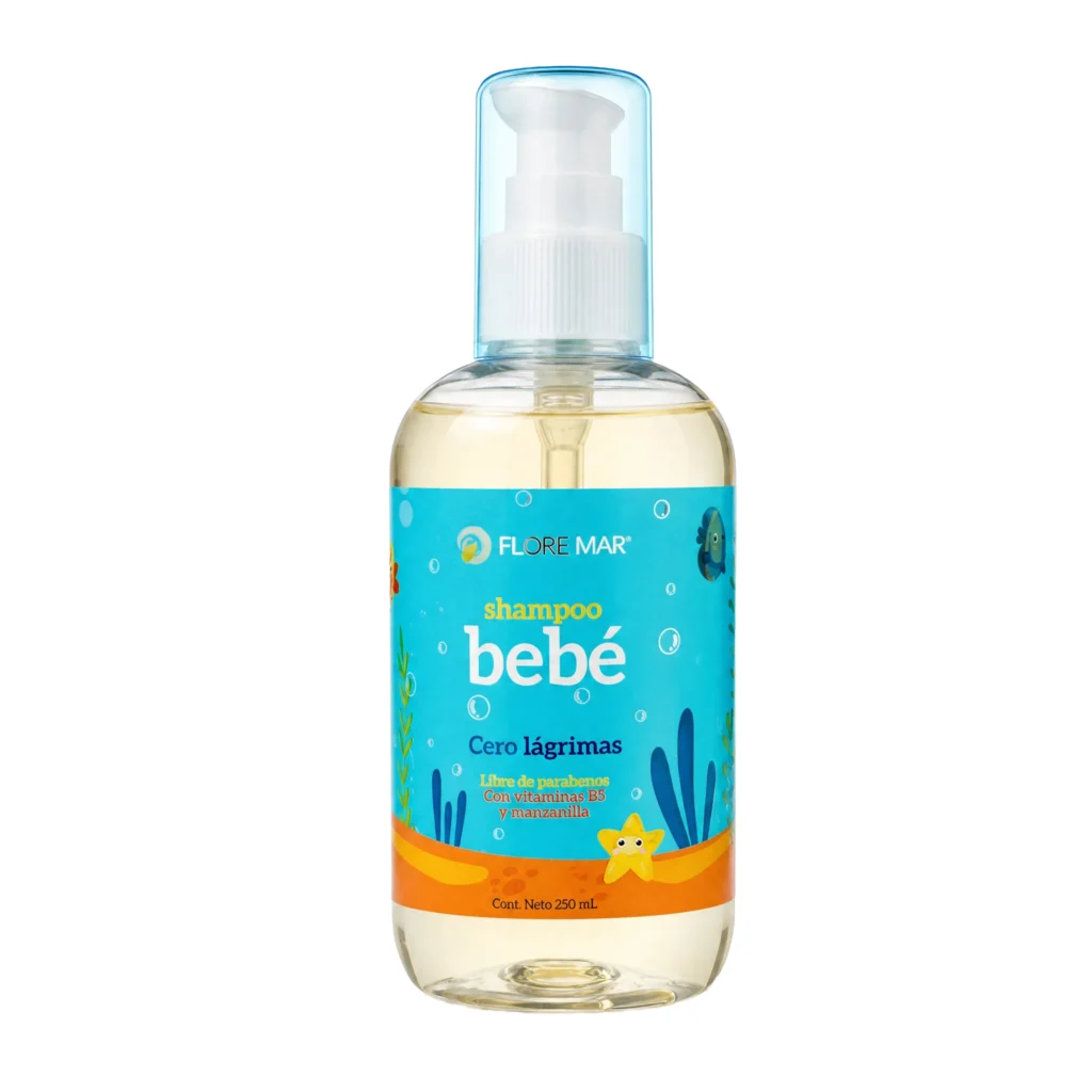 Shampoo Bebé Cero Lágrimas | Con Vitamina B5 y Manzanilla — 250 ml