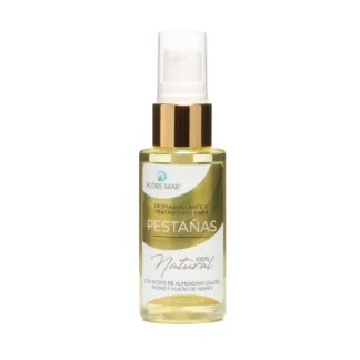 Desmaquillante y Tratamiento para Pestañas — 100% Natural — 50 ml